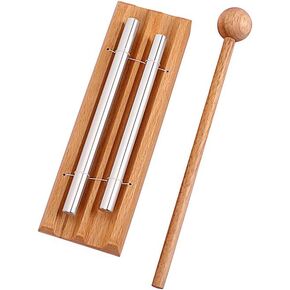 Alnicov Meditation Chimes，With Mallet ，Teacher Tools，For Prayer Yoga Eastern Energies Music Gift in Kuwait