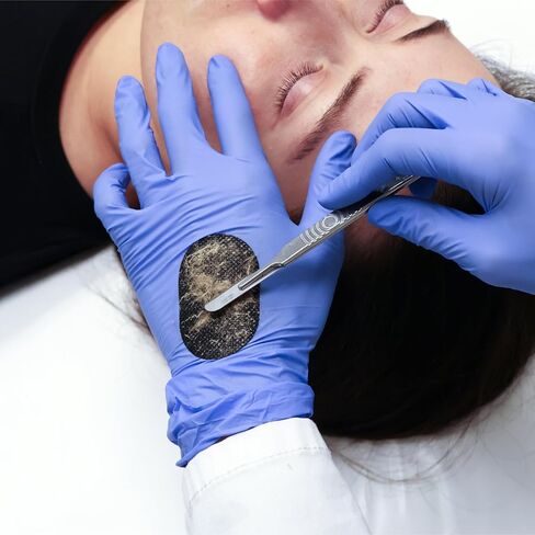 DermaPad for Dermaplaning، وسادة مسح ممتازة لشفرات Dermaplane، لوازم التجميل، حقيبة متعددة الأغراض in Kuwait