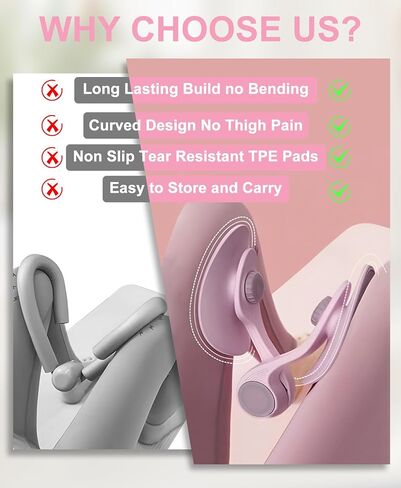Kegel Exerciser, Pelvic Floor Muscle Exercise Devices for Women, Inner Thigh Exerciser Leg Workout Equipment Thigh Trainer for Male Hip Trimmer Inner Thigh Toner Workout in Saudi Arabia