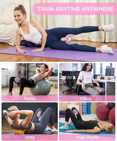Kegel Exerciser, Pelvic Floor Muscle Exercise Devices for Women, Inner Thigh Exerciser Leg Workout Equipment Thigh Trainer for Male Hip Trimmer Inner Thigh Toner Workout in Saudi Arabia