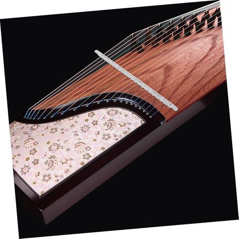أداة كتم الصوت من السيليكون Guzheng ملحق للتمرين الهادئ من أجل Guzheng سهلة التركيب وخفيفة الوزن وموفرة للمساحة لجلسات تقليل الضوضاء باللون الأبيض in Kuwait