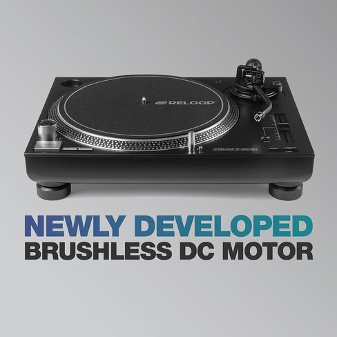 Reloop RP-5000 MK4 Next Evolution القرص الدوار ذو الدفع المباشر مصمم للأداء الاحترافي والمتانة in Kuwait