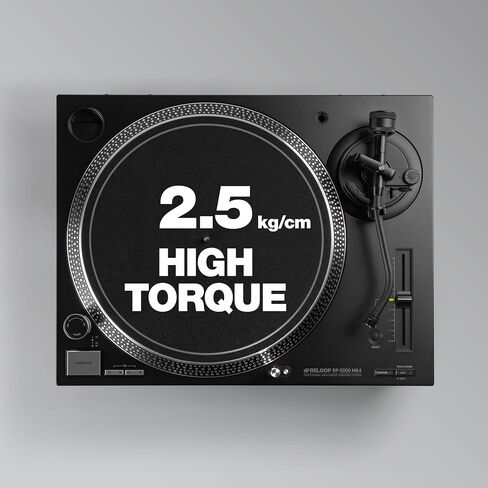 Reloop RP-5000 MK4 Next Evolution القرص الدوار ذو الدفع المباشر مصمم للأداء الاحترافي والمتانة in Kuwait