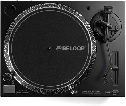 Reloop RP-5000 MK4 Next Evolution القرص الدوار ذو الدفع المباشر مصمم للأداء الاحترافي والمتانة in Kuwait