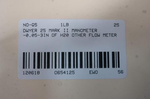 دواير 25 مارك II مانومتر -0.05-3IN-H2O D654125 in Kuwait