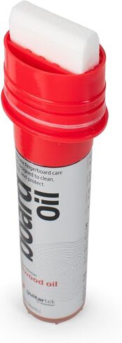 GuitarTek Board Oil Fretboard Oil with Real Amazonian Rosewood Oil, Fingerboard and Bridge Conditioner - No Harsh Chemicals - Patent-Pending Applicator - 1 oz with Cloth in Gift Tube Box in Kuwait
