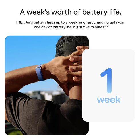 شاحن Google Fitbit Air USB-C - متوافق فقط مع Google Fitbit Air - يوم كامل من الشحن في 5 دقائق in Kuwait