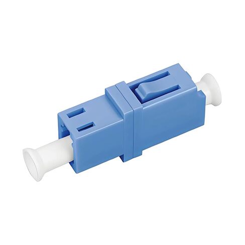 10-Pack LC Fiber Optic Adapter - LC to LC Simplex Singlemode Coupler - Blue in Kuwait