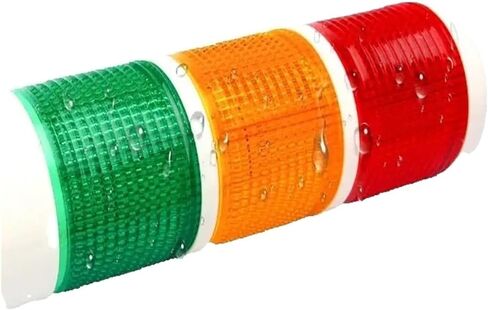 LED Multi-Layer Warning Light, Three Color Tower Light, Machine Tool Signal Indicator Light, Constantly On, Machine Tool Alarm(Red) in Saudi Arabia