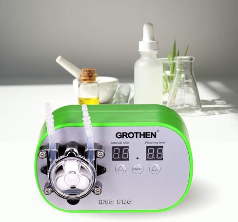 HUIOP Timed Dosing Peristaltic Pump Metering Pump Smart Watering Device Amount Timing Control with 5 Meter Hose 160ml/min for Aquarium Laboratory Home Office,Dosing Peristaltic Pump in Kuwait
