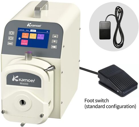 Kamoer 12L/min high flow peristaltic pump stepper motor 100V~240V M5(upgraded by AIP) intelligent WiFi variable speed liquid dosing pump touch screen digital control in Saudi Arabia