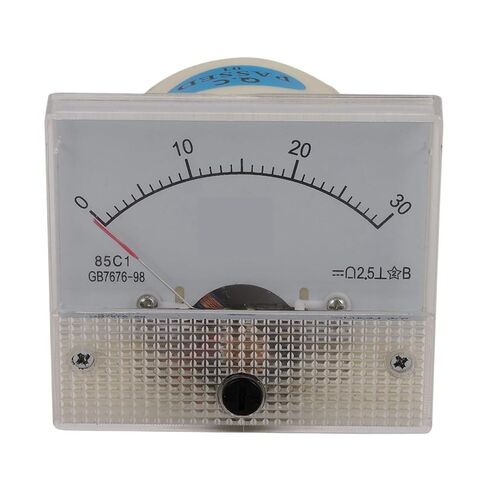85C1-A Dc Analog Ampere Meter Panel Meter Gauge 30A Amp Gauge Current Mechanical Ammeters in Kuwait
