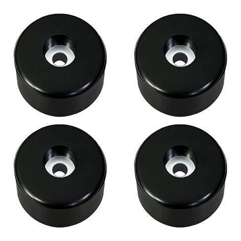 4-Pack 192310GS Heavy Duty Anti Vibration Rubber Feet, 0.75 x 1.5 Inches Rubber Dampers Washers Isolation Pads for Air Compressors, Generators, Compatible with Coleman Powermate Sanborn in Kuwait