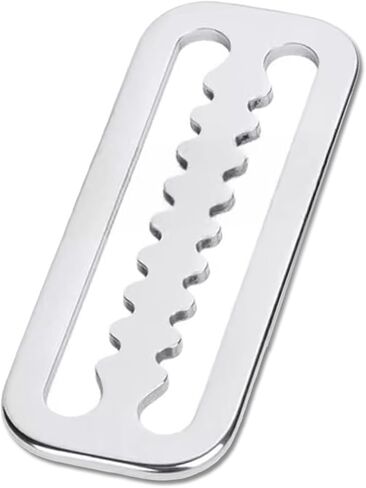 8 PCS Scuba Weight Belt Keepers 316 Stainless Steel Scuba Weight Keepers 2 inches Diving Webbing Belt Slide Stopper Weight Retainer Clips with Teeth for Standard 2 inches/5cm Webbing Belts in Kuwait