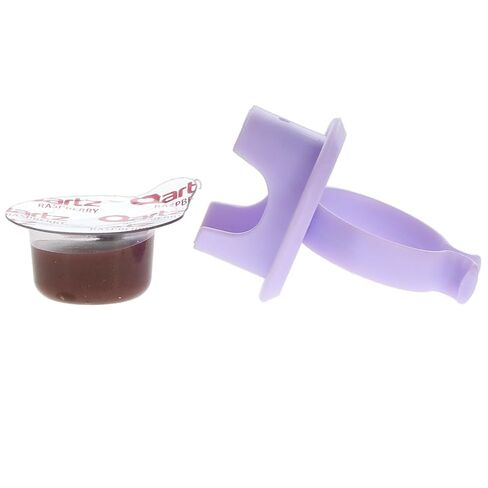 58-00214 Qartz Prophy Paste Cups Raspberry Jam Coarse Grit 200/Pk in Kuwait