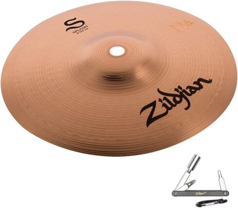 Avedis Zildjian Company ZILDJIAN S8S 8 بوصة S FAMILY SPLASH CYMBAL مع صوت مشرق - لمسة نهائية رائعة مع ZKEY in Kuwait