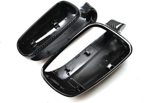 Carbon Fiber ABS Side Rear View Mirror Cover Compatible With 1998 2009 in Kuwait