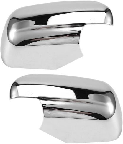 Silver Door Mirror Covers Stickers Compatible With Vitara 2006 2007 2008 2009 2010 2011 2012 in Saudi Arabia