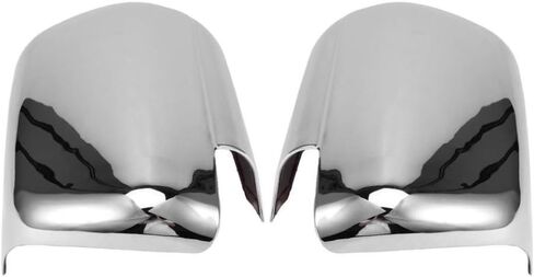 Silver Door Mirror Covers Stickers Compatible With Vitara 2006 2007 2008 2009 2010 2011 2012 in Saudi Arabia