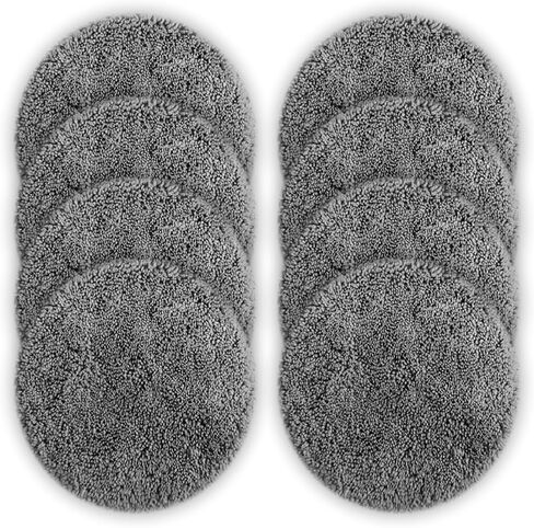 Replacement Pads for Window Cleaning Robot, Microfiber Cleaning Clothes Window Cleaner Robot Replacement Set, Reusable Machine Washable, 8pcs in Kuwait