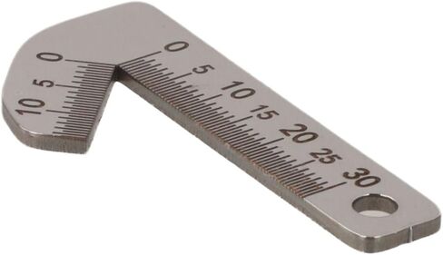 Precise 0 15mm Stainless Steel Chamfer Caliper Measuring Gauge For Use In Engineering Workshops And DIY Craft Projects(45° small) in Kuwait