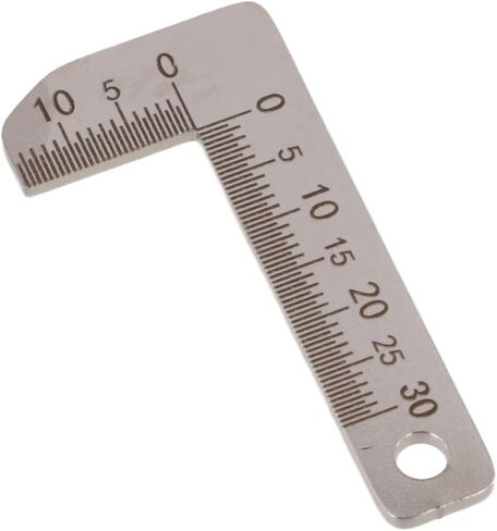Precise 0 15mm Stainless Steel Chamfer Caliper Measuring Gauge For Use In Engineering Workshops And DIY Craft Projects(90°small) in Kuwait