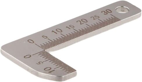 Precise 0 15mm Stainless Steel Chamfer Caliper Measuring Gauge For Use In Engineering Workshops And DIY Craft Projects(90°small) in Kuwait