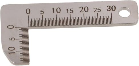 Precise 0 15mm Stainless Steel Chamfer Caliper Measuring Gauge For Use In Engineering Workshops And DIY Craft Projects(90°small) in Kuwait