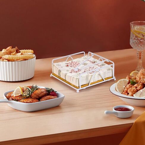 Napkin Holder for Table & Kitchen - Modern Flat Napkin Dispenser for Home in Kuwait