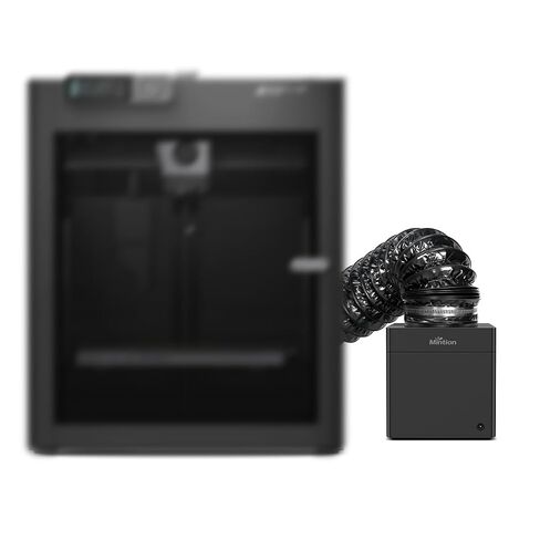 3D Printer Filtration System for Bambu Lab P1S/X1C, HEPA H13 & Carbon Air Purifier, Works with P2S/H2D & Enclosed Printers, Capture VOC & Ultrafine Particles for ABS/ASA/PLA/PETG/Nylon in Kuwait
