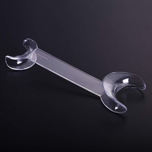 6 Pcs T-Shape Intraoral Cheek Lip Retractor Double Head Autoclavable Dental Mouth Opener Intraoral Opener Teeth Retractors Kit for Teeth Whitening Dental Orthodontic Tool Surgical Retractor, White in Kuwait