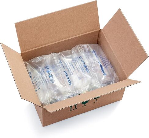 غشاء هواء تغليف قابل للنفخ من IDL Packaging Void S مقاس 8 بوصات × 1150 بوصة لـ Airmove2 من Storopack، حزمة من 4 لفات - بديل موفر للمساحة لتعبئة الفول السوداني للشحن - أكياس هوائية التعبئة لملء الفراغ in Kuwait
