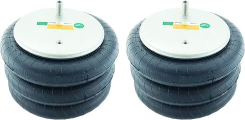 عبوتان من أكياس الزنبرك الهوائي الثلاثية الملتفة من عزم الدوران (تحل محل Firestone 8032، 7995، W01-358-8032، W01-358-7995 Hendrickson S-12405، C-12405) (2 × TR8032) in Kuwait