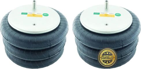 عبوتان من أكياس الزنبرك الهوائي الثلاثية الملتفة من عزم الدوران (تحل محل Firestone 8032، 7995، W01-358-8032، W01-358-7995 Hendrickson S-12405، C-12405) (2 × TR8032) in Kuwait