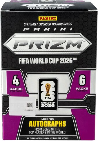 صندوق قيمة بطاقات التداول الحصرية لكأس العالم بانيني بريزم لعام 2026 | صندوق قيمة بطاقات التداول الحصرية لكأس العالم بانيني بريزم 2026 in Kuwait