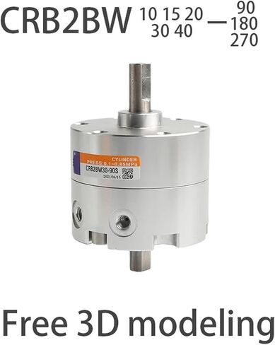 أسطوانة تأرجح دوارة ريشة CRB2BW10-90S CRB2BW15-180S CRB2BW20-270S CRB2BW30-90S CRB2BW40-180S CRB2BW30-180S CRB2BW30-270S (زاوية 15 قابلة للتعديل) in Kuwait