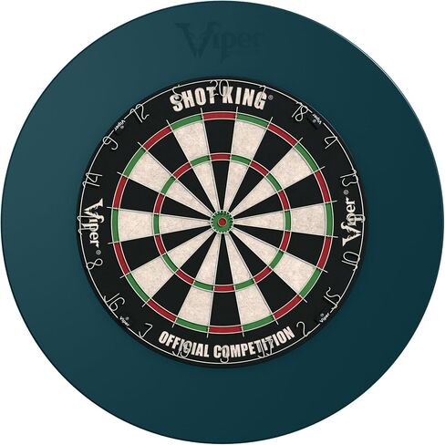 Viper Guardian Dartboard Surround Sisal/Bristle Steel-Tip Dartboard Wall Protector, Peacock in Kuwait