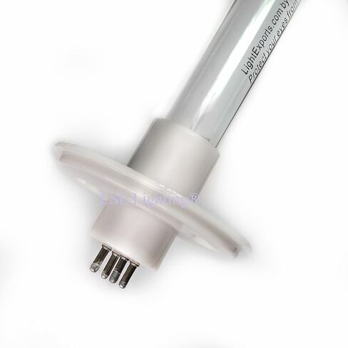 LSE Lighting LMPRGPT180 مصباح الأشعة فوق البنفسجية المكافئ | متوافق مع سانوفوكس سيبر 18/24-G، UVX-PR18 | لمبة الأشعة فوق البنفسجية T6 مقاس 18 بوصة | 4 دبابيس مع حلقة الاحتفاظ | استبدال عالي الأداء | مصمم في الولايات المتحدة الأمريكية in Kuwait