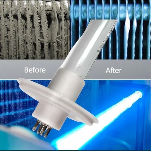LSE Lighting LMPRGPT180 مصباح الأشعة فوق البنفسجية المكافئ | متوافق مع سانوفوكس سيبر 18/24-G، UVX-PR18 | لمبة الأشعة فوق البنفسجية T6 مقاس 18 بوصة | 4 دبابيس مع حلقة الاحتفاظ | استبدال عالي الأداء | مصمم في الولايات المتحدة الأمريكية in Kuwait