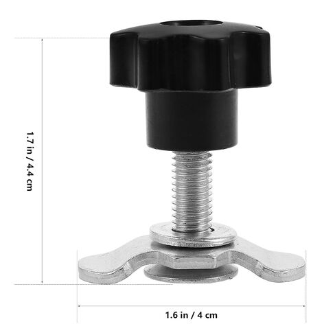 Vaguelly Adjustable M8x40mm Plastic Handle Nut for Aluminum Track Accessories, Reliable and Easy to Install Fixed Track Nut for Rv Camping Car Modifications and Vehicle Upgrades in Kuwait