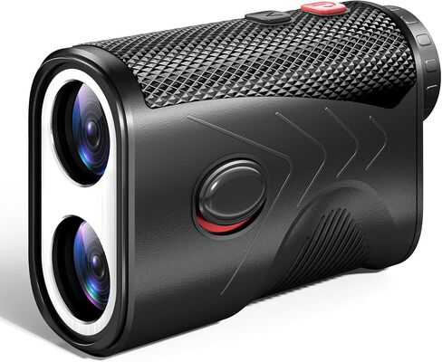 1200 Yards Range Finder Golf, 5X Magnification Golf Rangefinder with Slope, Laser Range Finder with Flag Lock, 1 Yard Accuracy, Ideal Golf Accessories for Golfers & Hunting in Kuwait