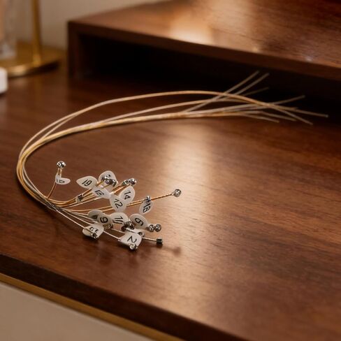 مجموعة أوتار القيثارة البديلة ذات نهاية كروية 7 10 16 19 21 24 أدوات سلسلة ملحقات قوية ذات نغمة مشرقة (24 سلسلة) in Kuwait