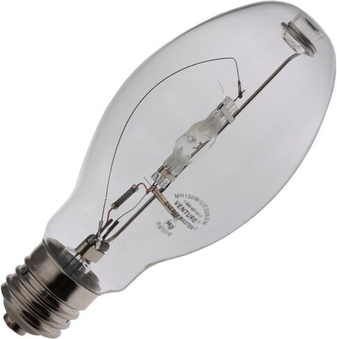 بديل لإضاءة المغامرة MH150W/U/ED28/EM - مصباح HID هاليد معدني 150 وات، قاعدة E39 Mogul، لمبة ED28، لمبة إضاءة بديلة للتفريغ عالي الكثافة in Kuwait