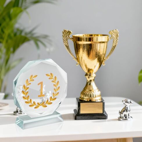 3 Pcs Sublimation Blanks Crystal Picture Frame Trophies Glass Sublimation Plaques Canvas Blanks for Tabletop Ornaments DIY Personalized Memorial Gift in Kuwait