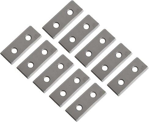 Solid Carbide Square Cutters Inserts 30x12x1.5mm 35 Degree 2-Edge Reversible for Woodworking Lathe Planing Tools 10 Pieces in Kuwait
