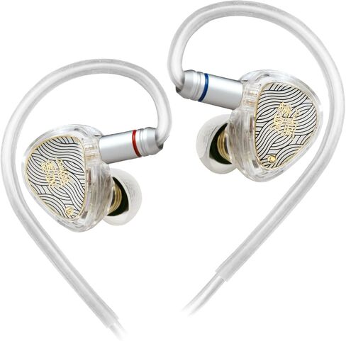 سماعة أذن TANGZU Wan'er S.G HiFi 10 مم ديناميكي PET بغشاء داخل الأذن مع شكل مريح، كابل مجدول OFC قابل للفصل لمسرح DJ الموسيقي الصوتي (أسود-1 3.5 مم مع ميكروفون) in Kuwait