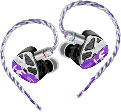 سماعة أذن TANGZU Wan'er S.G HiFi 10 مم ديناميكي PET بغشاء داخل الأذن مع شكل مريح، كابل مجدول OFC قابل للفصل لمسرح DJ الموسيقي الصوتي (أسود-1 3.5 مم مع ميكروفون) in Kuwait
