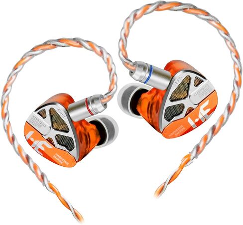 سماعة أذن TANGZU Wan'er S.G HiFi 10 مم ديناميكي PET بغشاء داخل الأذن مع شكل مريح، كابل مجدول OFC قابل للفصل لمسرح DJ الموسيقي الصوتي (أسود-1 3.5 مم مع ميكروفون) in Kuwait