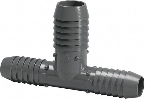 Lasco 3/4" x 3/4" x 1" Insert PVC Bullhead Tee, 1401-102 in Kuwait