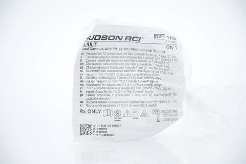 Teleflex 1103 Over-The-Ear Nasal Cannula, Pack of 50 in Kuwait